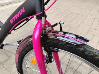 Bicicleta Infantil Btwin Poply 500 Negra