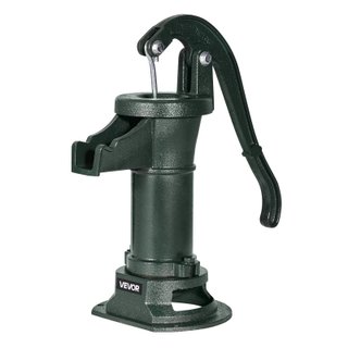 Pompa Manuale da Pozzo in Ghisa Stile Antico Verde