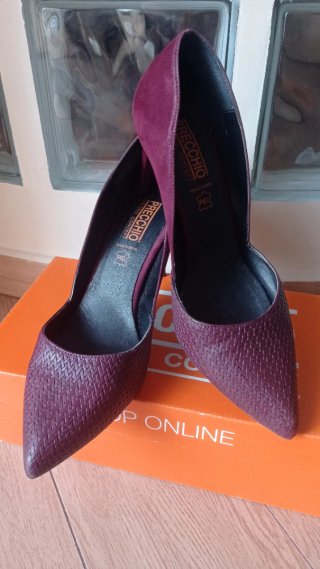 Zapatos de tacón PRECCHIO morados