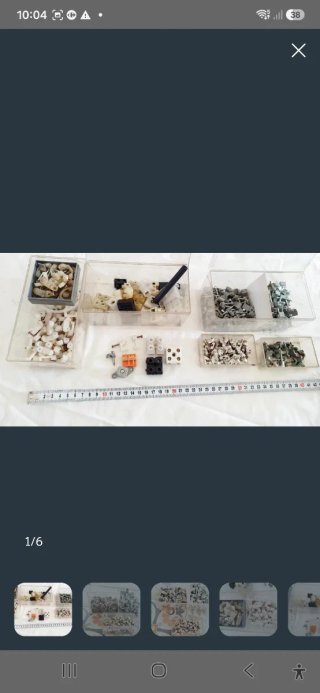 Lote de material eléctrico diverso