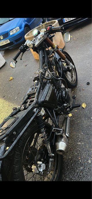 Despiece Hanway 125 Raw Cafe Racer
