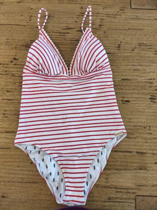 Costume intero Watercult a righe