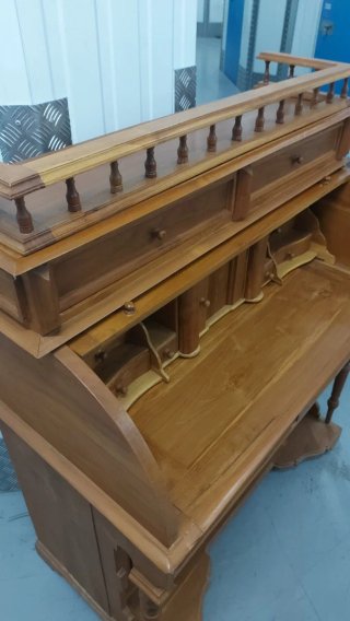 Escritorio Antiguo Madera Teca de Indonesia