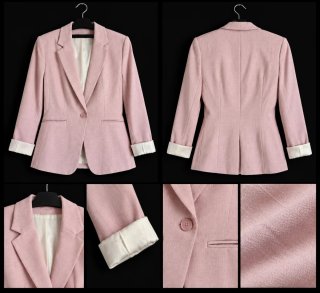 Blazer rosa H&M talla 42