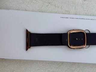 Correa Apple Watch Negra y Cobre 40mm