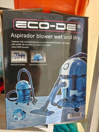 Aspirador ECODE ECO-354 Sólidos y Líquidos