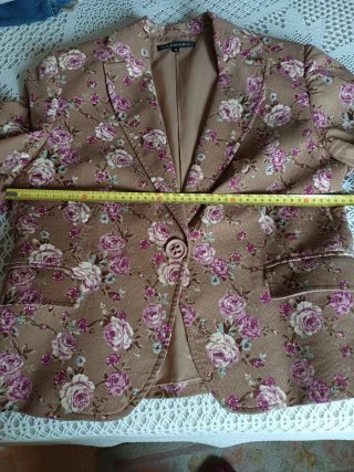 Blazer Dandara Estampado Floral Talla M