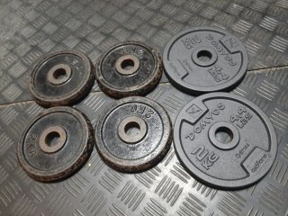 6 Discos de Pesas Domyos 2kg