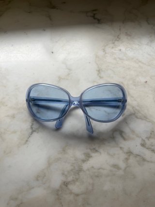 Gafas de sol vintage años 60 azules
