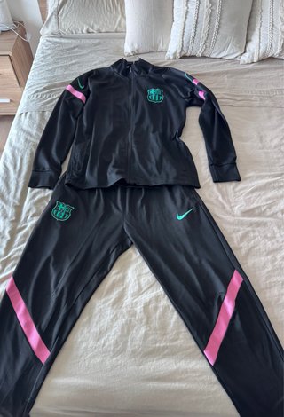 Chándal FC Barcelona Nike Negro