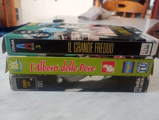 Set di 3 Videocassette VHS