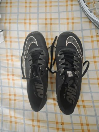 Zapatillas Clavos Nike Sprint Negras