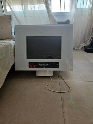 Chimenea Eléctrica Cecotec Blanca