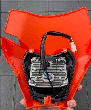 Pack Faro y Piloto LED Enduro