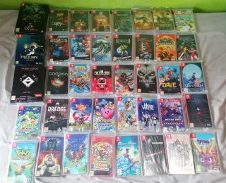 Lote 40 Juegos Nintendo Switch (PAL ESPAÑA)