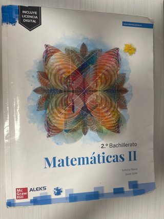 Matemáticas 2.º Bachillerato