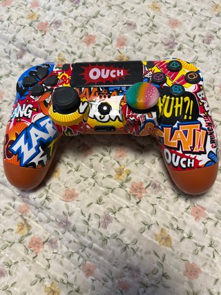 Mando PS4/PC personalizado comic