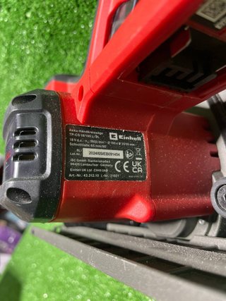 Sierra circular inalámbrica Einhell TP-CS 18/190