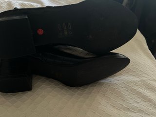 Botines negros efecto cocodrilo Cortefiel T41