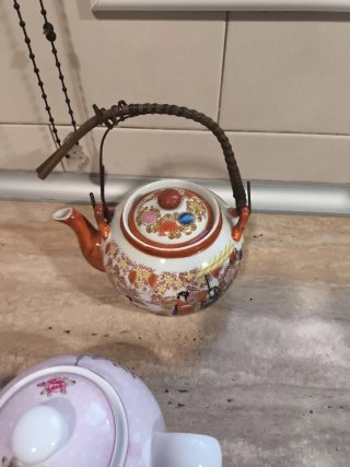 Juego de 3 teteras decorativas