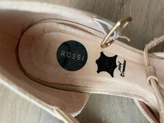 Tacones Rossi Fratelo Beige