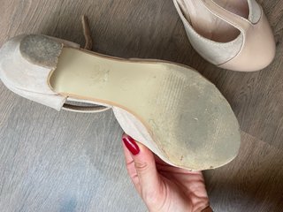 Tacones Rossi Fratelo Beige