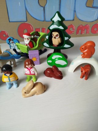 Playmobil 123 Calendario de Adviento 9391 COMPLETO