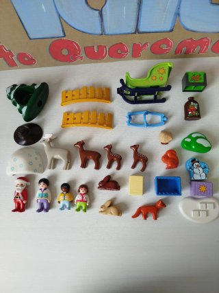 Playmobil 123 Calendario de Adviento 9391 COMPLETO