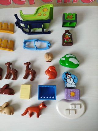 Playmobil 123 Calendario de Adviento 9391 COMPLETO