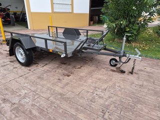 Remolque Basculante para 3 Motos o 1 Quad/atv