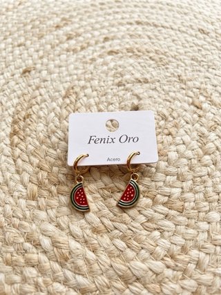 PENDIENTES SANDIA ACERO INOXIDABLE