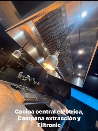 Cocina Central Eléctrica con Campana y Filtronic