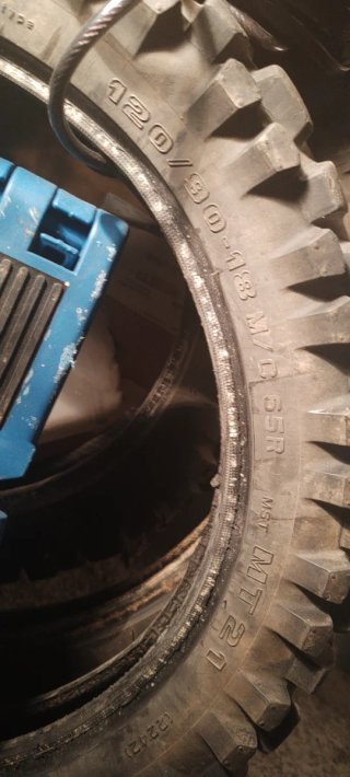 Neumático Moto Off-road 120/90-18 MST MT 21