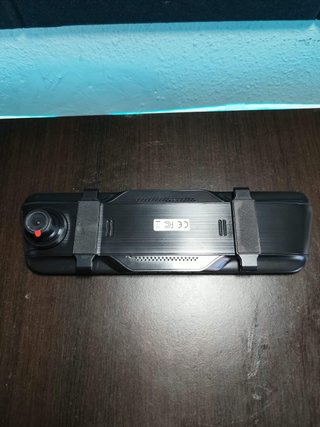 Dashcam Retrovisor 10.8 4K Frontal + 1080P Trasera