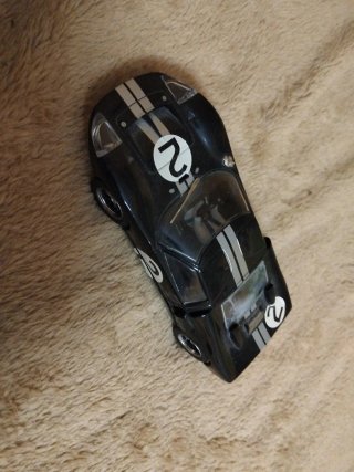 Coche Slot Scalextric Ford GT40 Negro