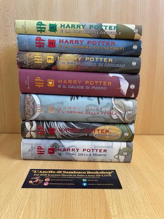 Harry Potter prima edizione versione motto latino