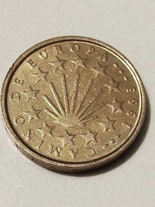 Moneda 100 Pesetas Camino de Santiago