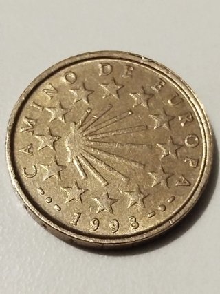 Moneda 100 Pesetas Camino de Santiago