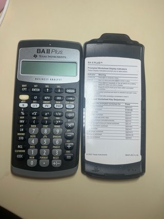 Calculadora Financiera Texas Instruments BAII Plus