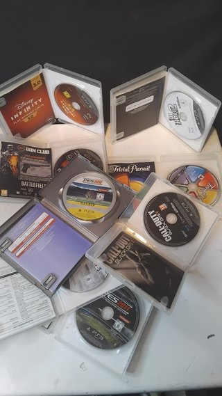 PS3 Juegos Varios (The Shoot, DJ Hero 2, FIFA 14)