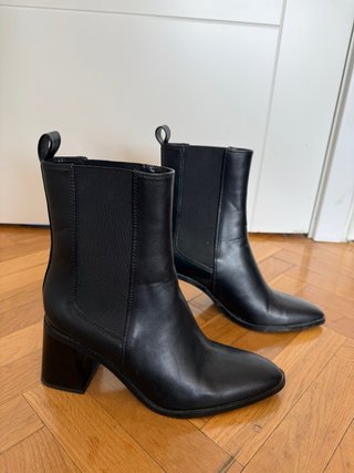 Botines Zara Talla 37 Negros