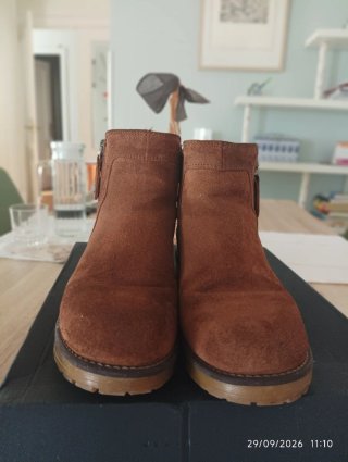 Botines Marrones de Ante
