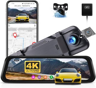 DASHCAM Retrovisor 4K 9.66 Coche