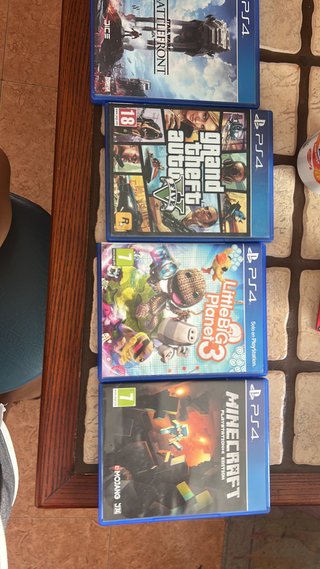 Juegos PS4: Star Wars, GTA V, LBP3, Minecraft