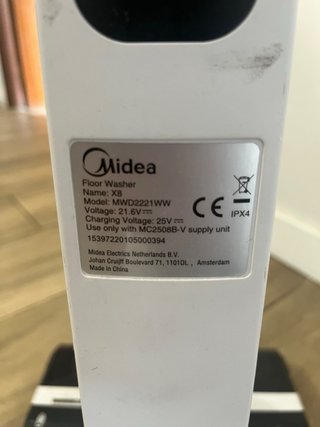 Repuesto Midea X8 Lavadora de Suelos