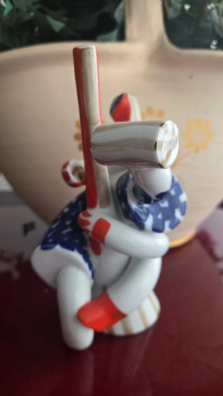 Figura Bruja de Cerámica Sargadelos