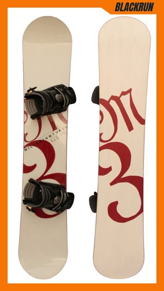 Tabla Snowboard 151 cm Fijaciones - M3 GT Limited