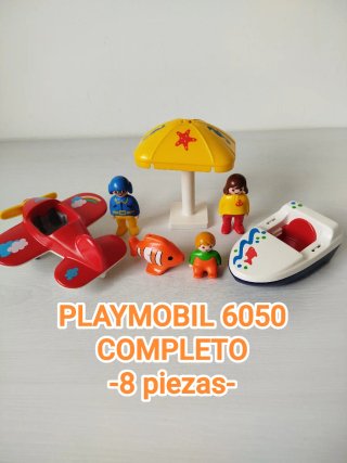 Playmobil 123 6050 Día en la Playa COMPLETO
