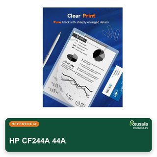 Cartucce toner compatibili HP 44A CF244A nero