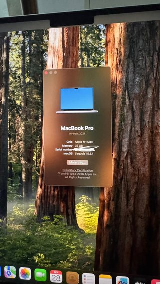 MacBook Pro M1 Max 16 32GB RAM